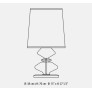IQ21029 LESCOT TABLE LAMP BRONZED CHROMED