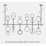 IQ21031 FLUXUS CHANDELIER