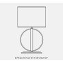 IQ21048 ODEON TABLE LAMP