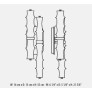 IQ21062 SIAM WALL SCONCE