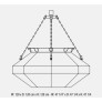 IQ21067 RUBEDO CHANDELIER