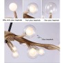 IQ2264 22 LIGHTS RETRO RESIN ANTLER CHANDELIER