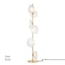 IQ2309 STEM FLOOR LAMP