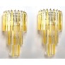 IQ2318 VENINI ATTRIBUTED MID-CENTURY WALL SCONCES