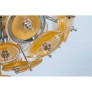 IQ2323 GOLD ITALIAN MURANO GLASS SPUTNIK CHANDELIER