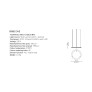 IQ2327 LABILIS PAOLO CASTELLI PENDANT LAMP