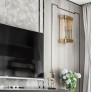 IQ2342 CRYSTAL WALL LIGHT