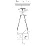 IQ2377 TAYLOR SEMI FLUSH MOUNT