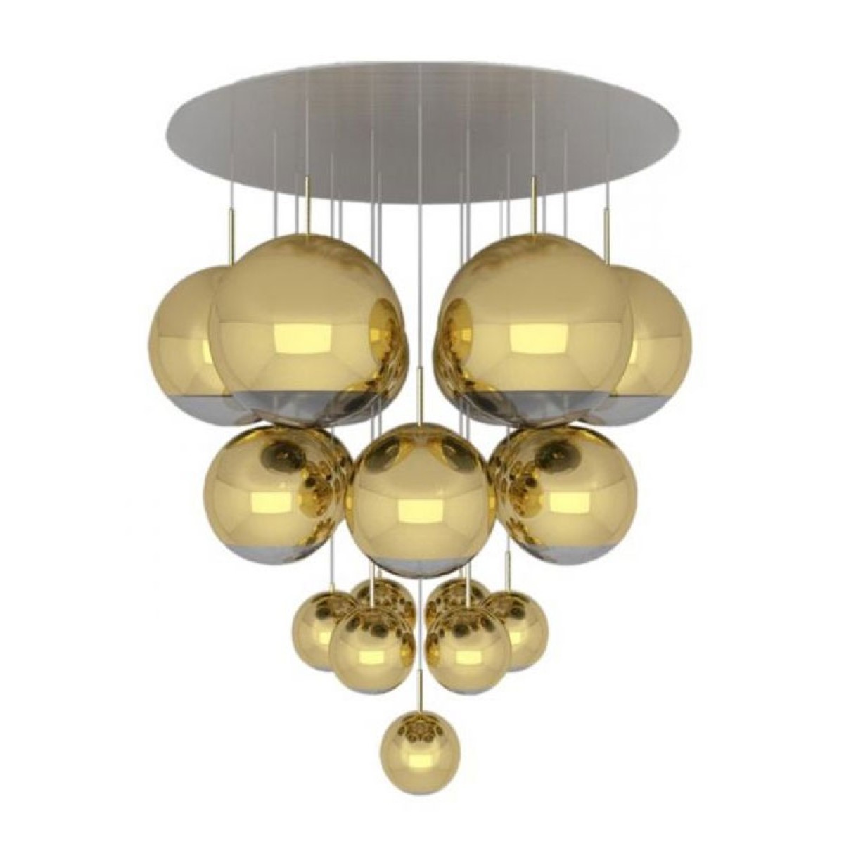 IQ2390 MIRROR BALL MEGA MULTI-LIGHT PENDANT