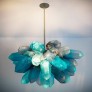 IQ2404 CRYSTAL CLUSTER BLUE