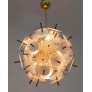IQ2468 MODERNIST HANDBLOWN PENDANT CHANDELIER