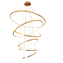IQ2765 SIX RING CHANDELIER