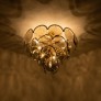 IQ2801 LARGE SMOKED CHANDELIER