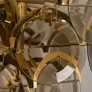 IQ2822 LARGE SMOKED CHANDELIER