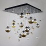 IQ2827 MIDNIGHT CRYSTAL CHANDELIER