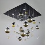 IQ2827 MIDNIGHT CRYSTAL CHANDELIER