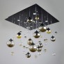 IQ2827 MIDNIGHT CRYSTAL CHANDELIER