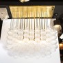 IQ2832 MURANO GLASS CHANDELIER