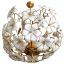 IQ2845 GILT BRASS CHANDELIER