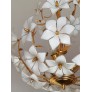 IQ2845 GILT BRASS CHANDELIER