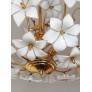 IQ2845 GILT BRASS CHANDELIER