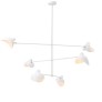 IQ3152 VINCE WHITE CHANDELIER