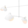 IQ3152 VINCE WHITE CHANDELIER