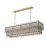 IQ3161 CAPRERA RECTANGULAR CHANDELIER