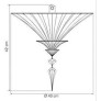IQ3227 MILLI NUITS CEILING UNIT
