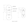 IQ3244 BRACE WALL LIGHT