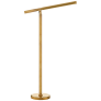 IQ8117 BARRETT KNURLED BOOM ARM FLOOR LIGHT