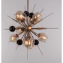 IQ8182 BOOM BURST AMBER CHANDELIER