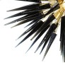 IQ84230 MODERN BRASS STARBURST CHANDELIER