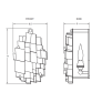 IQ8431 MONROE SCONCE
