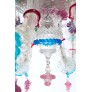 IQ8480 PINK GRAPES CHANDELIER