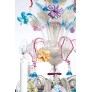 IQ8480 PINK GRAPES CHANDELIER