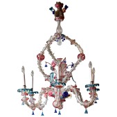 IQ8481 COLORFUL MURANO CHANDELIER