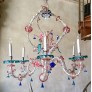 IQ8481 COLORFUL MURANO CHANDELIER