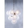 RUFUS GLASS GLOBE CHANDELIER