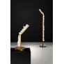 KA1782 WHITE QUARTZ TABLE LAMP