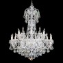 QZ6816 OLDE WORLD CRYSTAL CHANDELIER