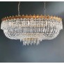 IQ8259 LOW OVAL PLAFONNIER CHANDELIER
