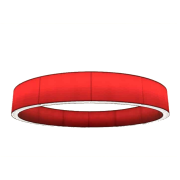 AM1848R MUSE ROUND SHADE FABRIC LAMP