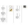 WM2125 GLORIA Chandelier