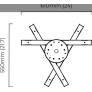 SJ2056  ARTES CHANDELIER