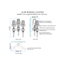 AM8827 LULA SCONCES