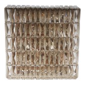 KA1847 LARGE CRYSTAL FLUSH MOUNT LAMP